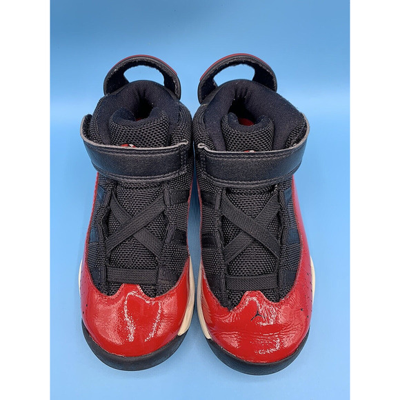 NIKE AIR JORDAN 6 Rings TD Retro Athletic Shoes 323420-060 Kids Toddlers Sz 10C - Picture 7 of 12